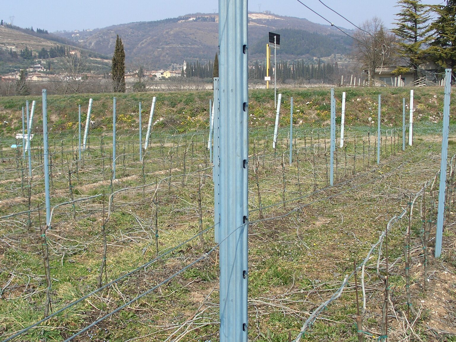 Pali in acciaio zincato