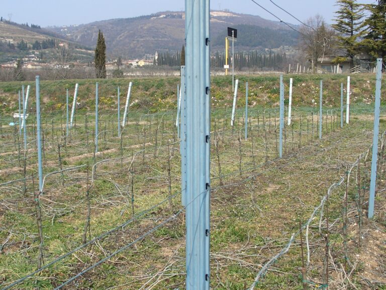 Pali in acciaio zincato